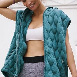 Dream Big Quilted Vest - L  | Free People | FP Movement | NWT